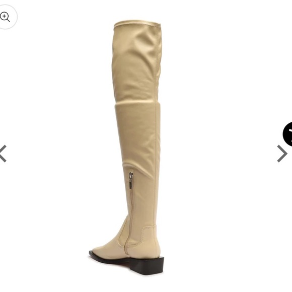SCHUTZ Cream Over the Knee Boots - Picture 3 of 14